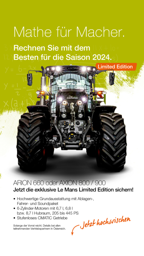 Claas ARION 600 serie Top Ausstattung bei LT WImmer